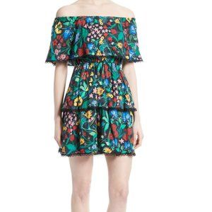 Alice + Olivia Tylie Off Shoulder Dress